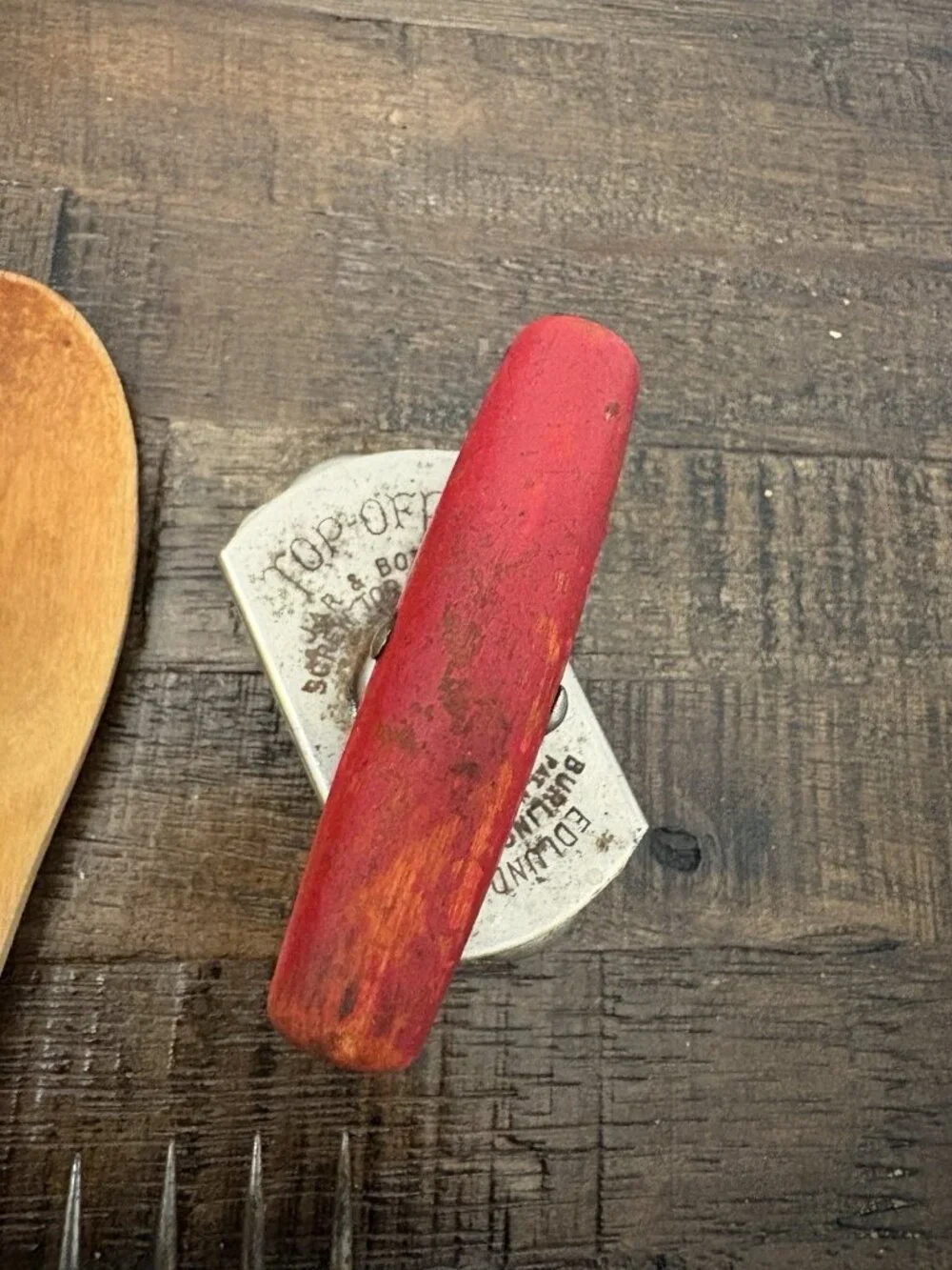 Mixed Lot Kitchen Tools & Utensils Woods Metals Rustic
